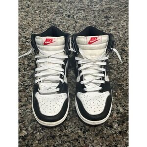 Nike Dunk High Panda Black White Womens Sneakers DD1869-103 Size 6.5